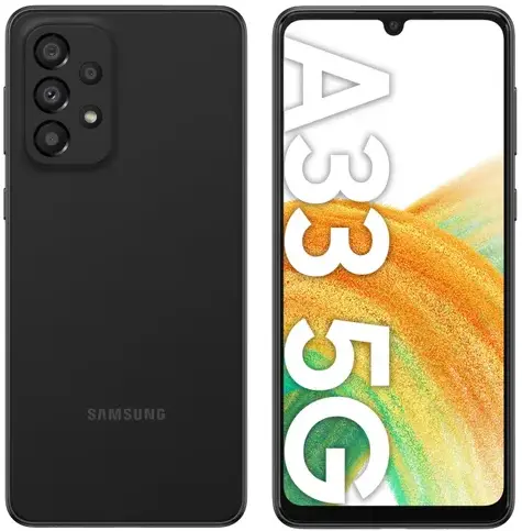 Samsung Galaxy A33 5G 128GB Dual SIM czarny (A336) Black smartphone